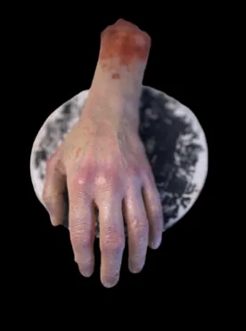 Realistic horror prop body or severed head by Scare Designz