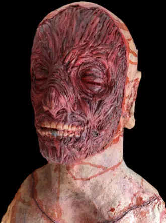 Realistic horror prop body or severed head by Scare Designz