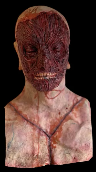 Realistic horror prop body or severed head by Scare Designz