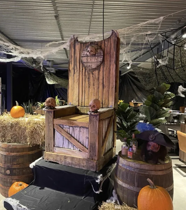 Themed horror scene by Scare Designz