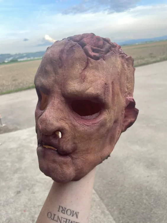Custom horror mask by Scare Designz