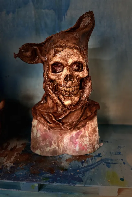 Custom horror mask by Scare Designz