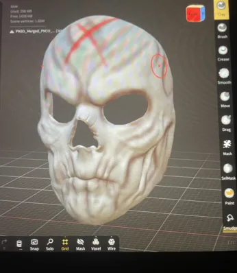 3D printed and sculpted prop by Scare Designz