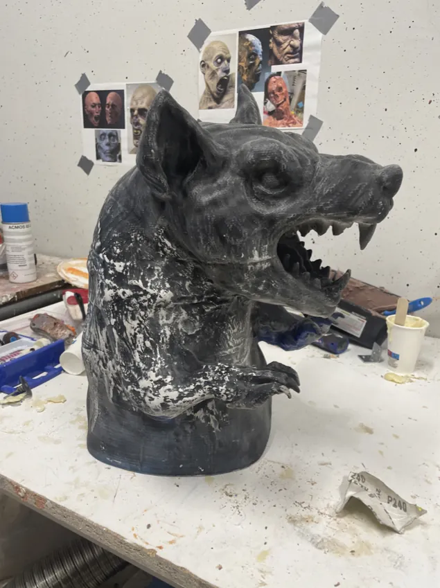 3D printed and sculpted prop by Scare Designz
