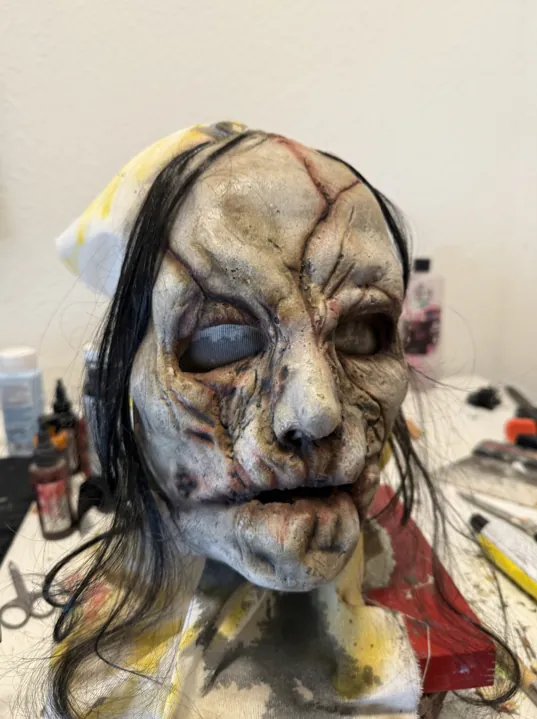 Custom horror mask by Scare Designz