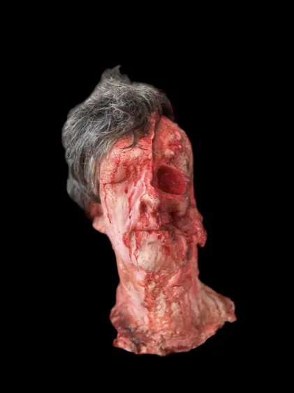 Realistic horror prop body or severed head by Scare Designz