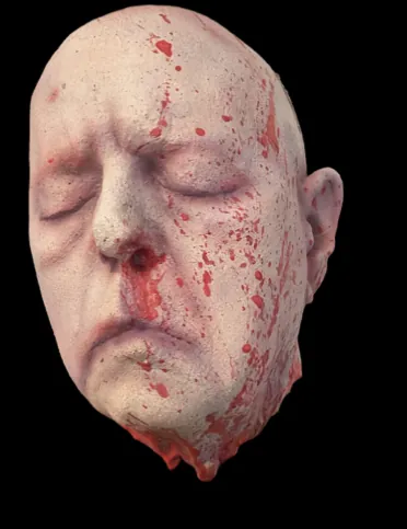 Realistic horror prop body or severed head by Scare Designz